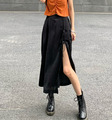 �ձ��翪�����ȹŮ�ļ�2020���¿��ɫ����ȹ���г����ȹA��ȹ